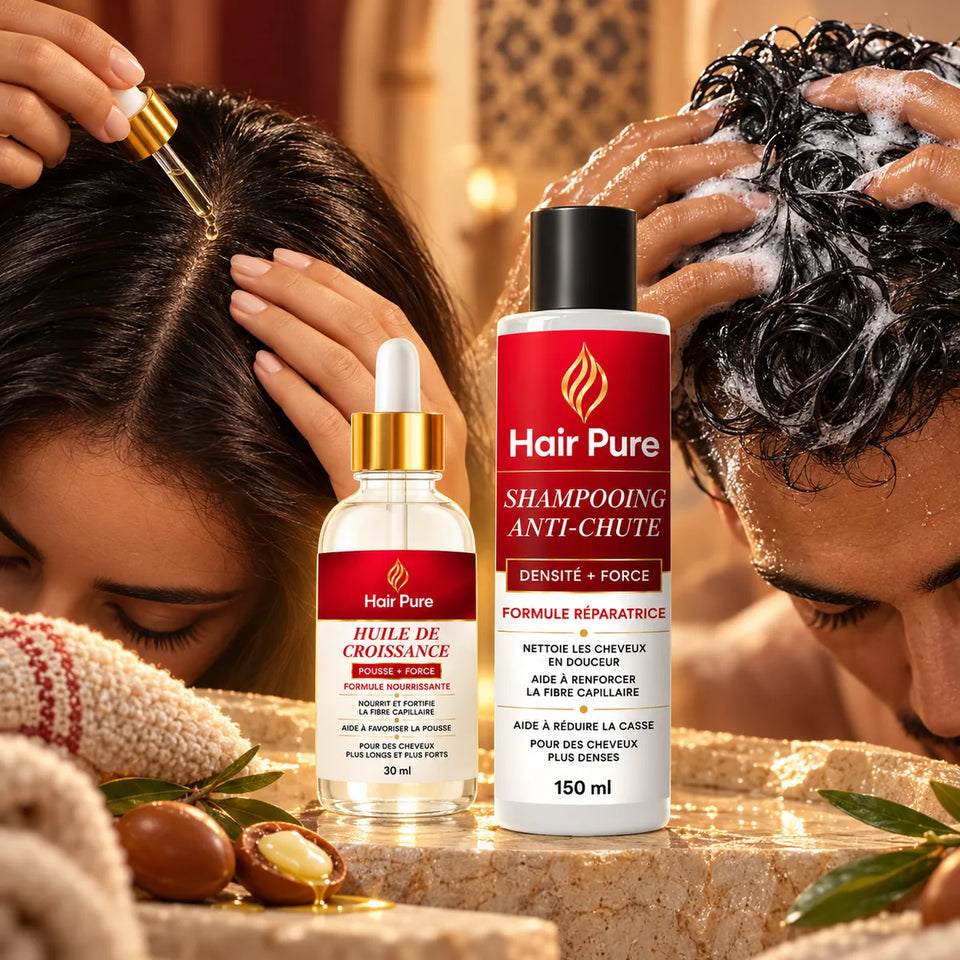 باك Hair Pure زيت 30 مل وشامبو 150 مل — 2