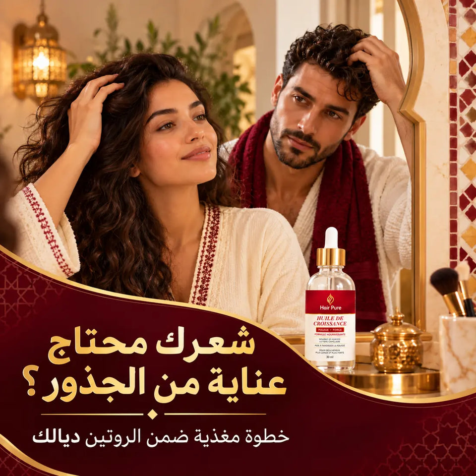 Hair Pure عناية بالشعر من الجذور