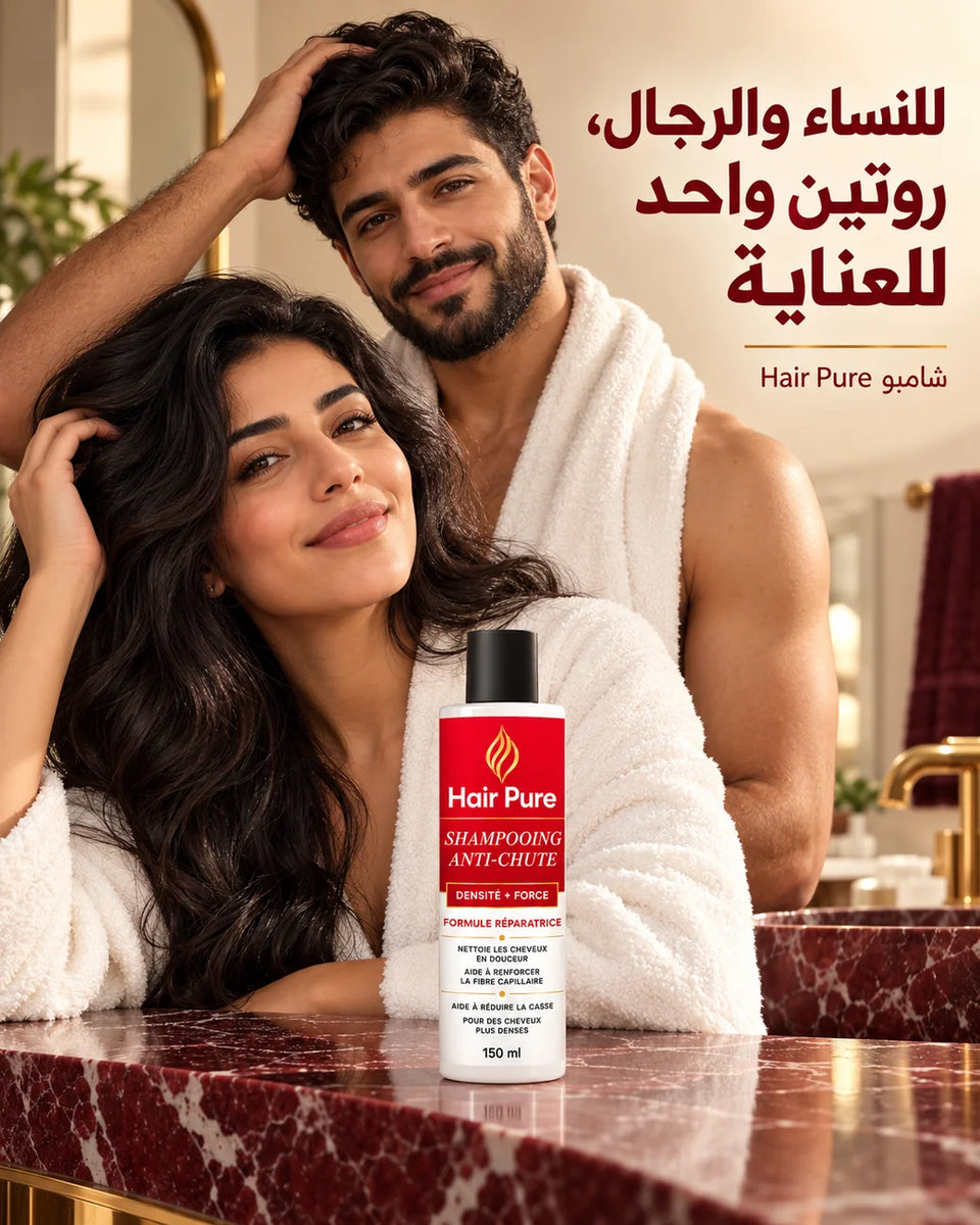 روتين شامبو Hair Pure للنساء والرجال